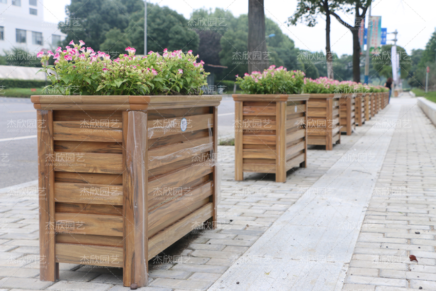 商業(yè)街裝飾，花箱怎么選？