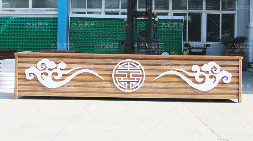 鋁合金花箱為什么要使用木紋？