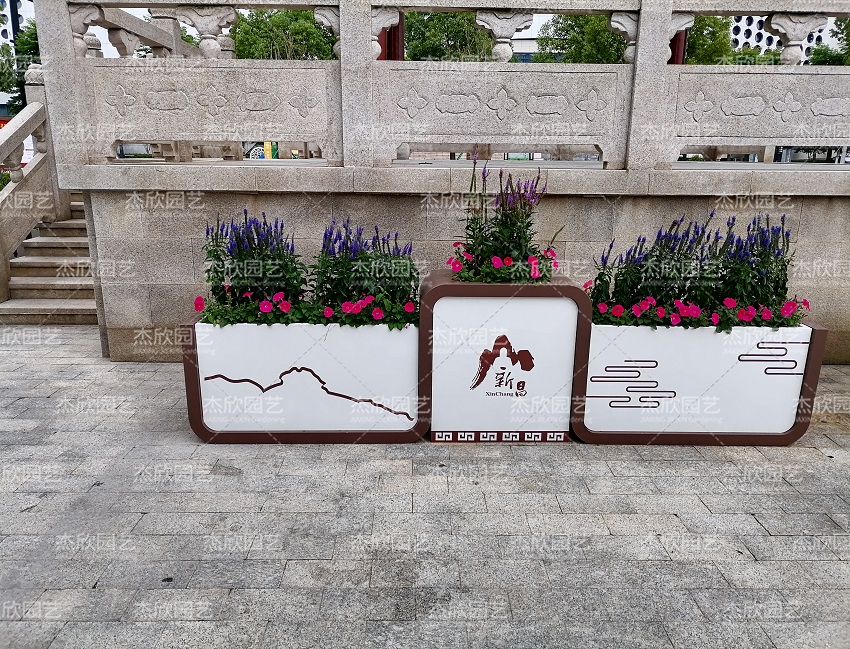 山水新境花箱不銹鋼花箱